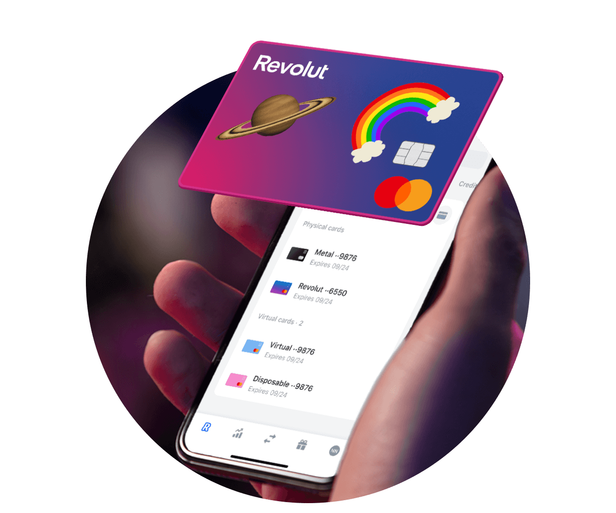 Revolut виртуальная карта