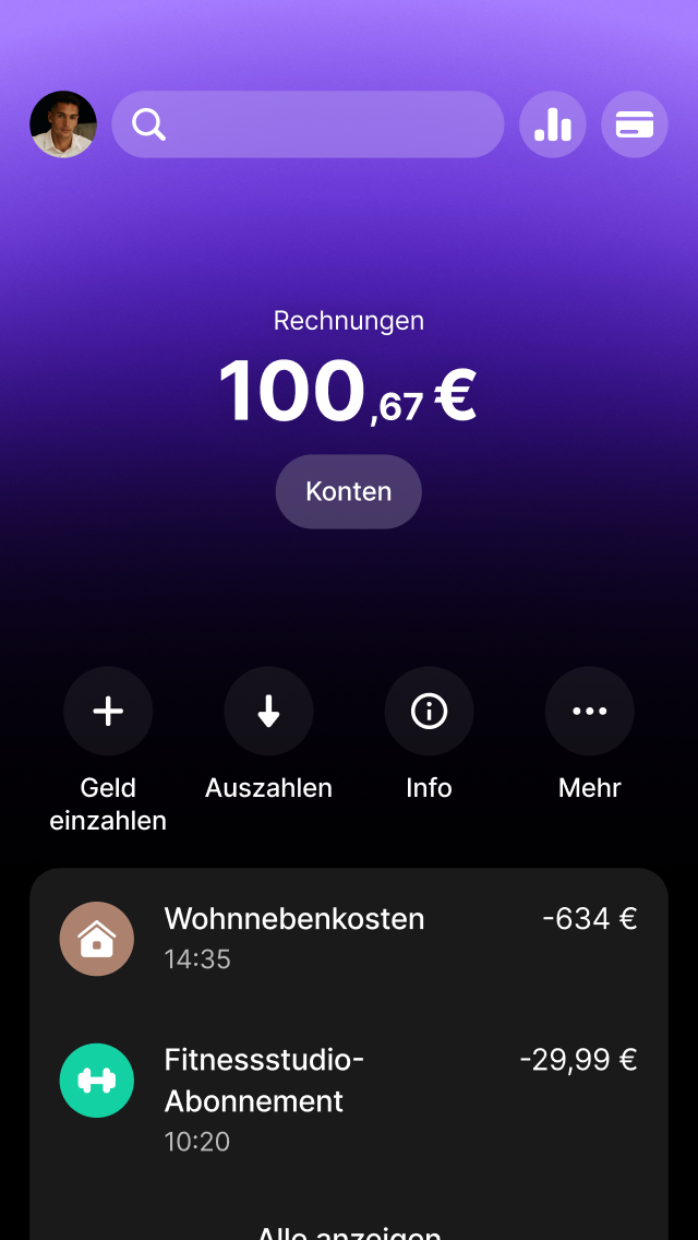 Organisiere dein Geld