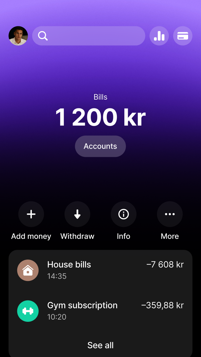 Organise your money