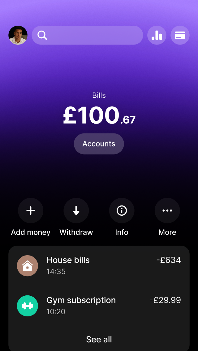 Organise your money