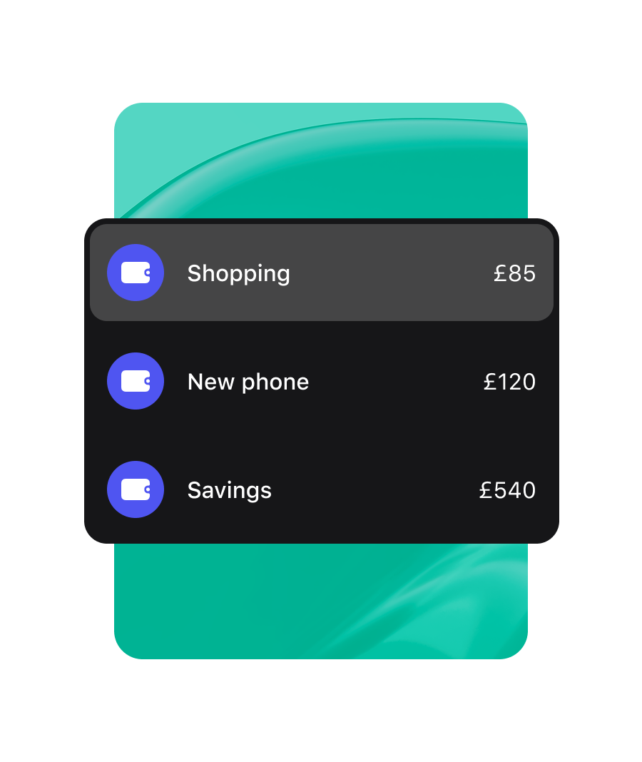 Organise money with Pockets