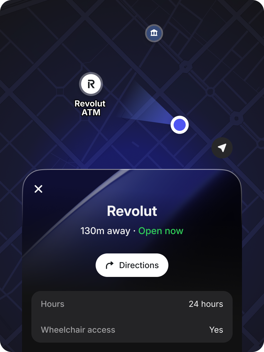 Cajeros automáticos de Revolut | Revolut ES