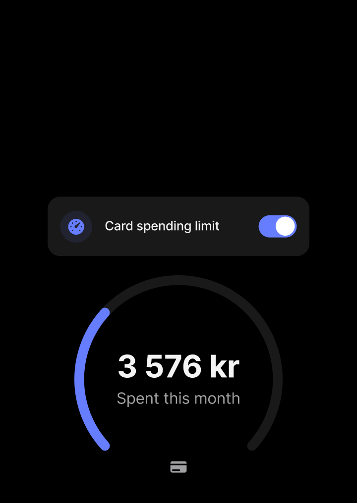 Customise card controls for even safer spending