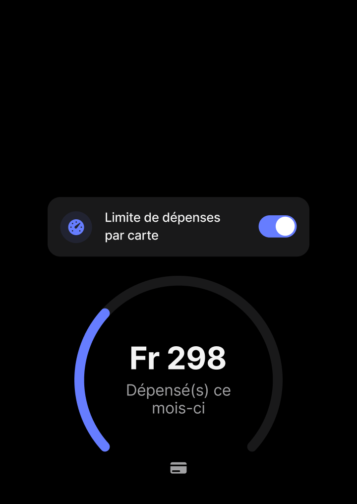 Personnalisez les contrôles de votre carte pour des dépenses encore plus sécurisées