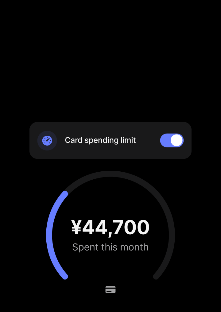 Customise card controls for even safer spending