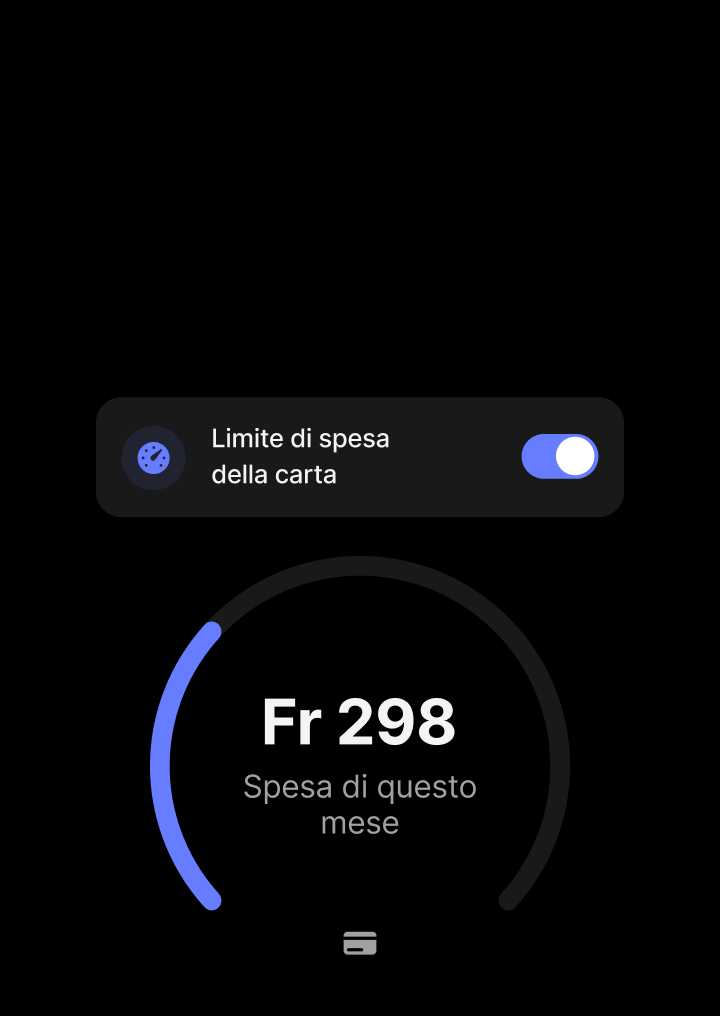 Personalizza i controlli della carta per una spesa ancora più sicura