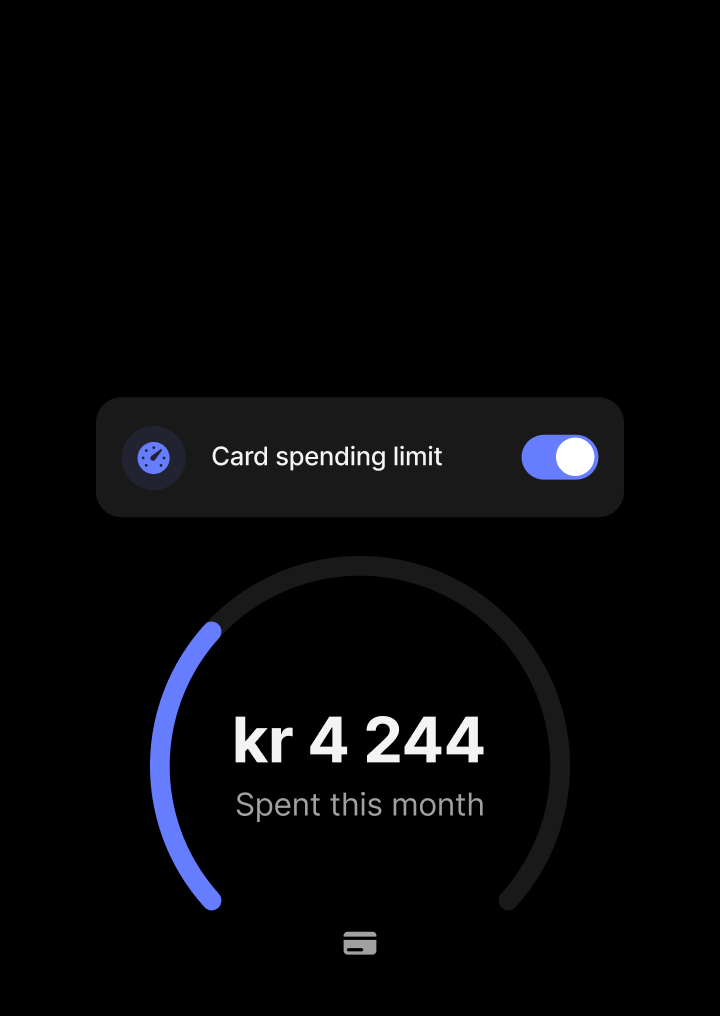 Customise card controls for even safer spending