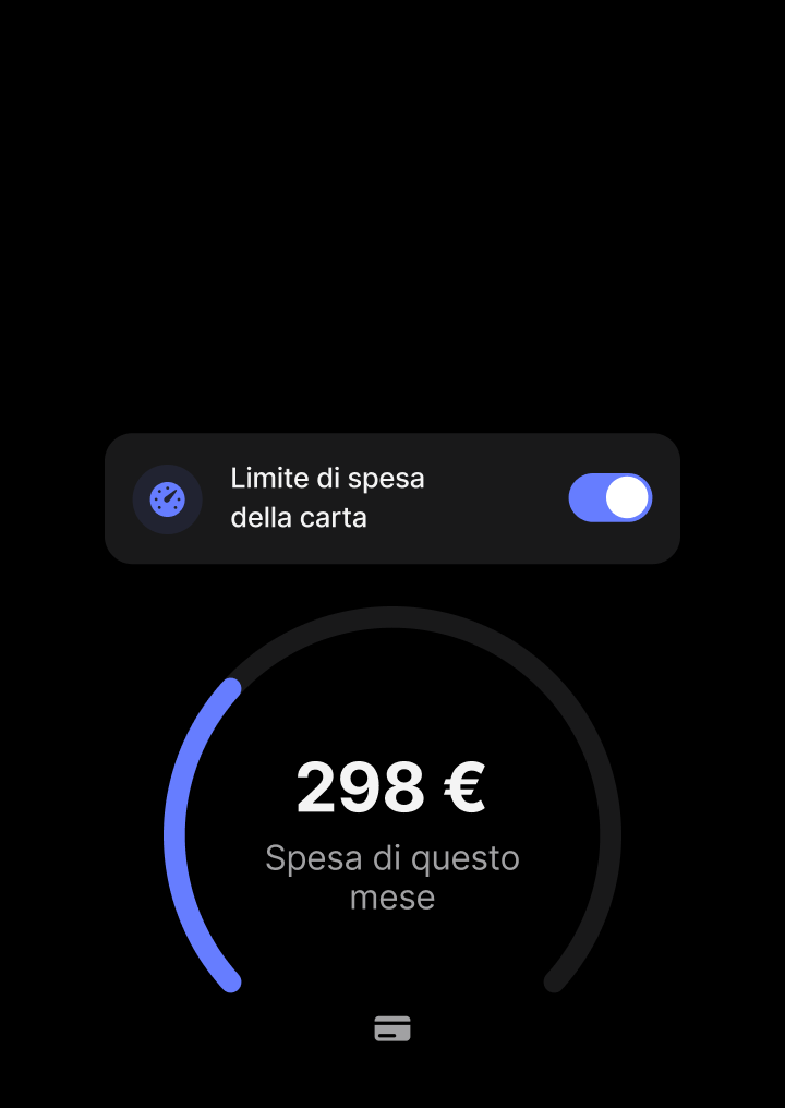 Personalizza i controlli della carta per una spesa ancora più sicura