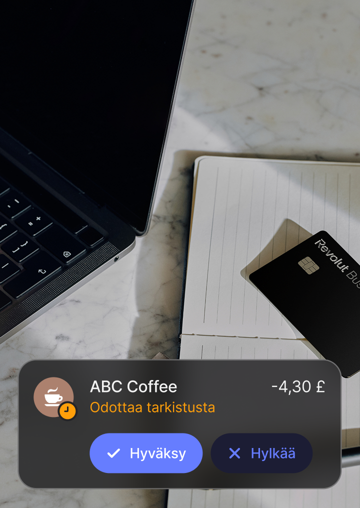 Aseta kulutusrajat ja kulujen hyväksynnät