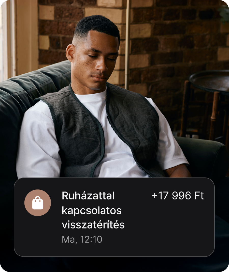 Nem kell aggódnod a visszatérítés miatt
