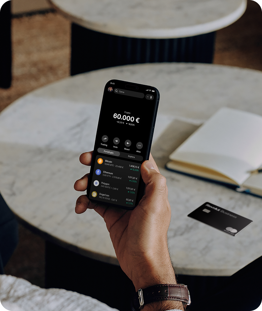 Crypto for Business | Investi in criptovalute