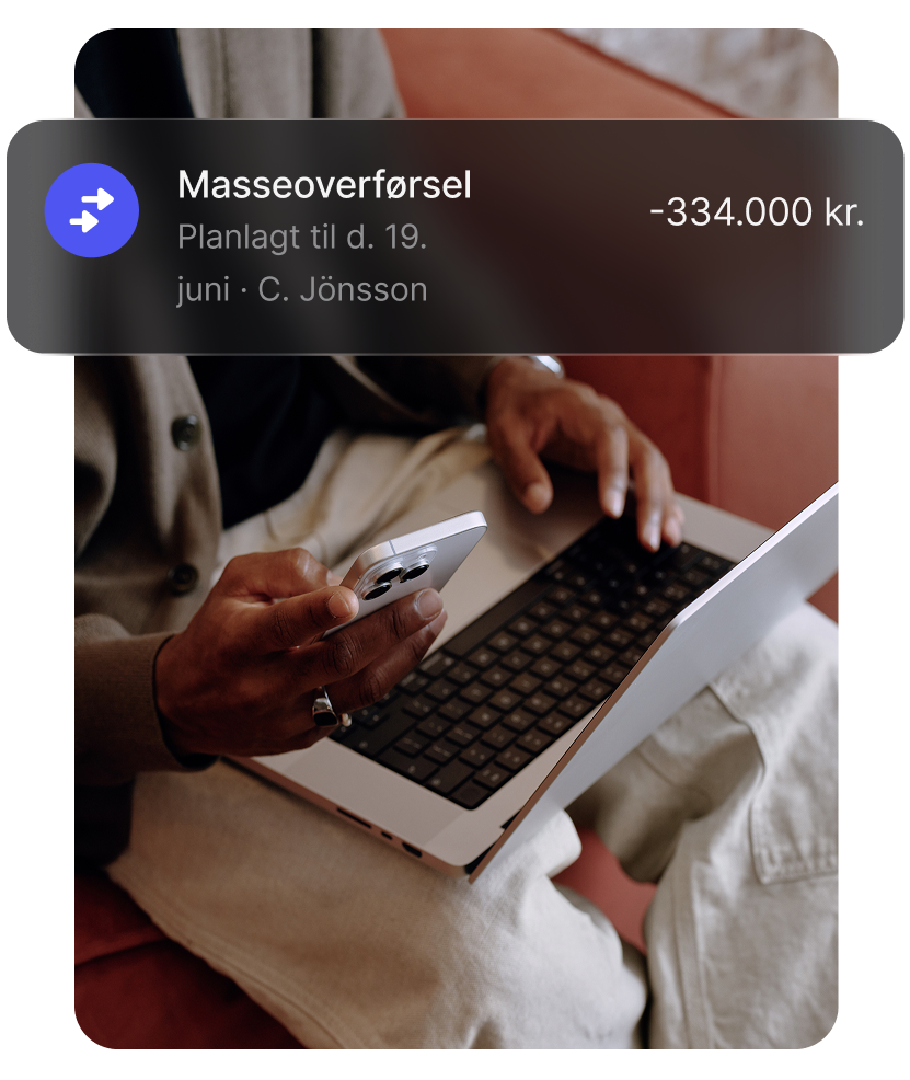 Løn er klaret
på få klik