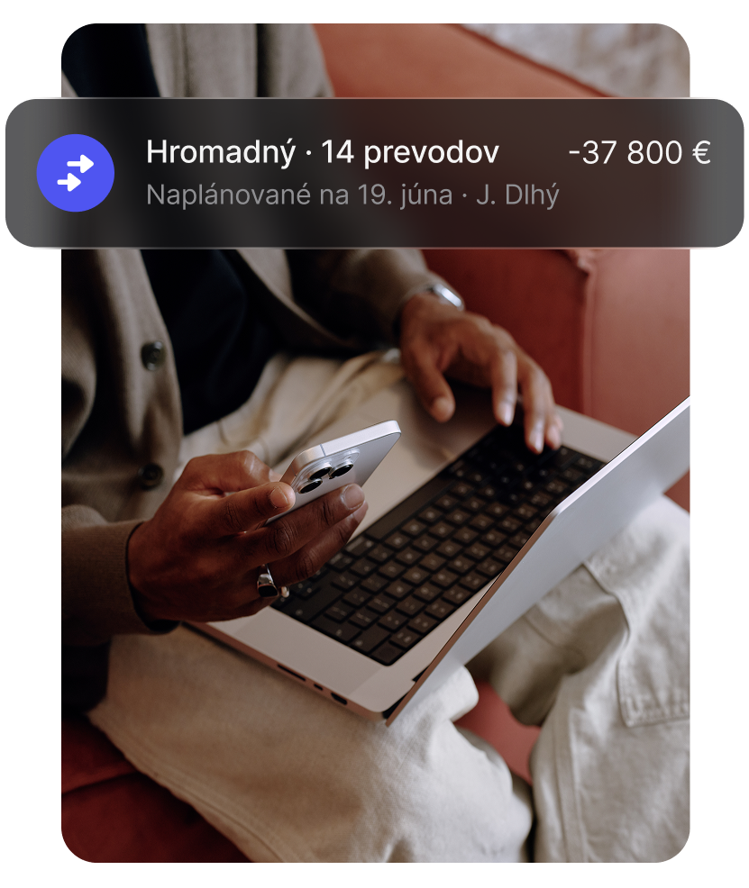 Vyplatenie miezd
na pár kliknutí