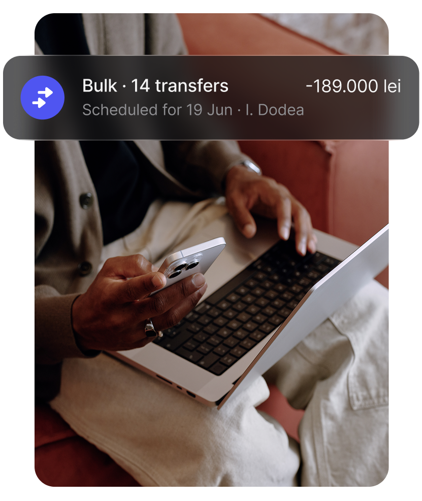 Payroll, done —
in just a few clicks