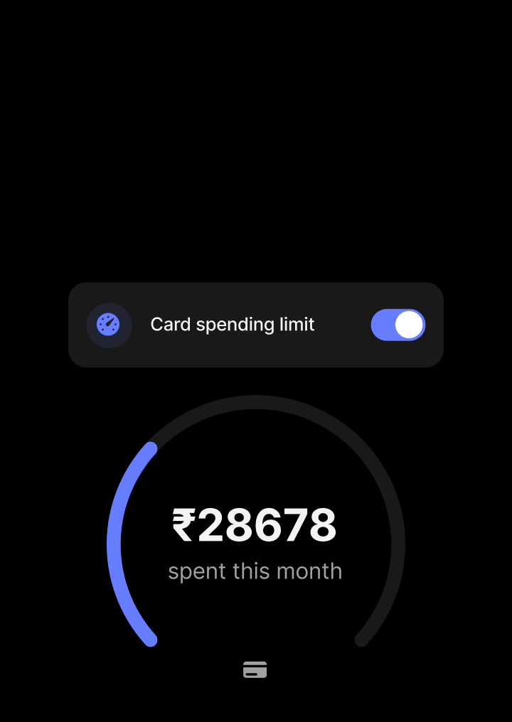 Customise card controls for even safer spending