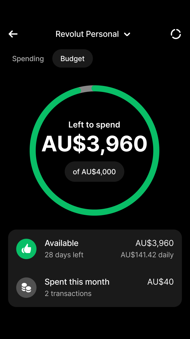 Monitor your money