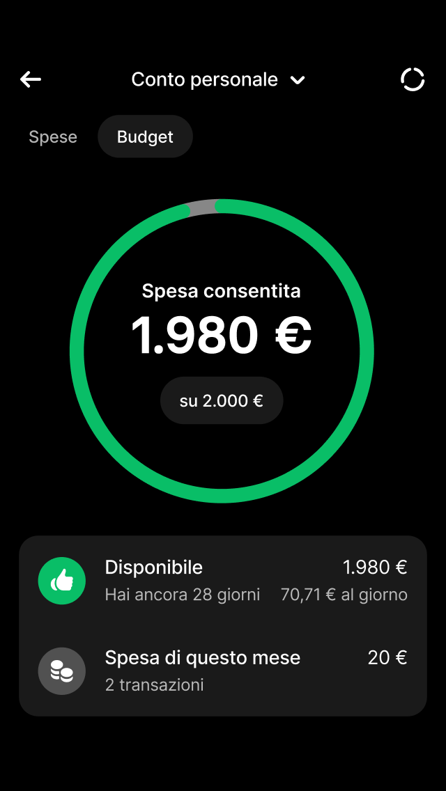 Gestione delle finanze