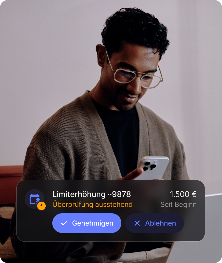 Freigabe für Überweisungen