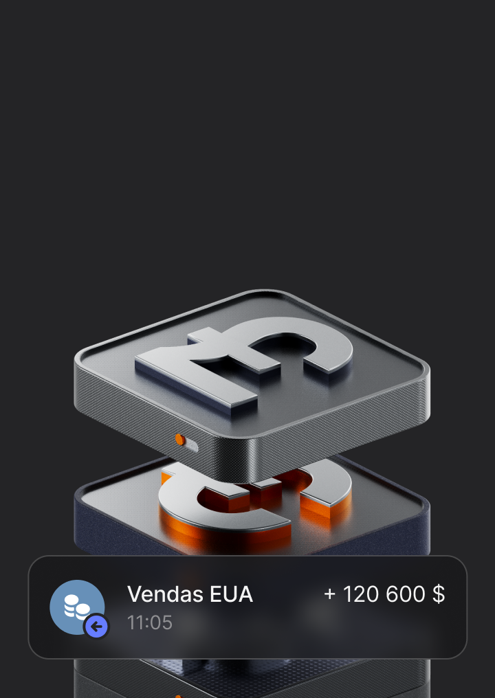 Faça a gestão do seu dinheiro em várias moedas