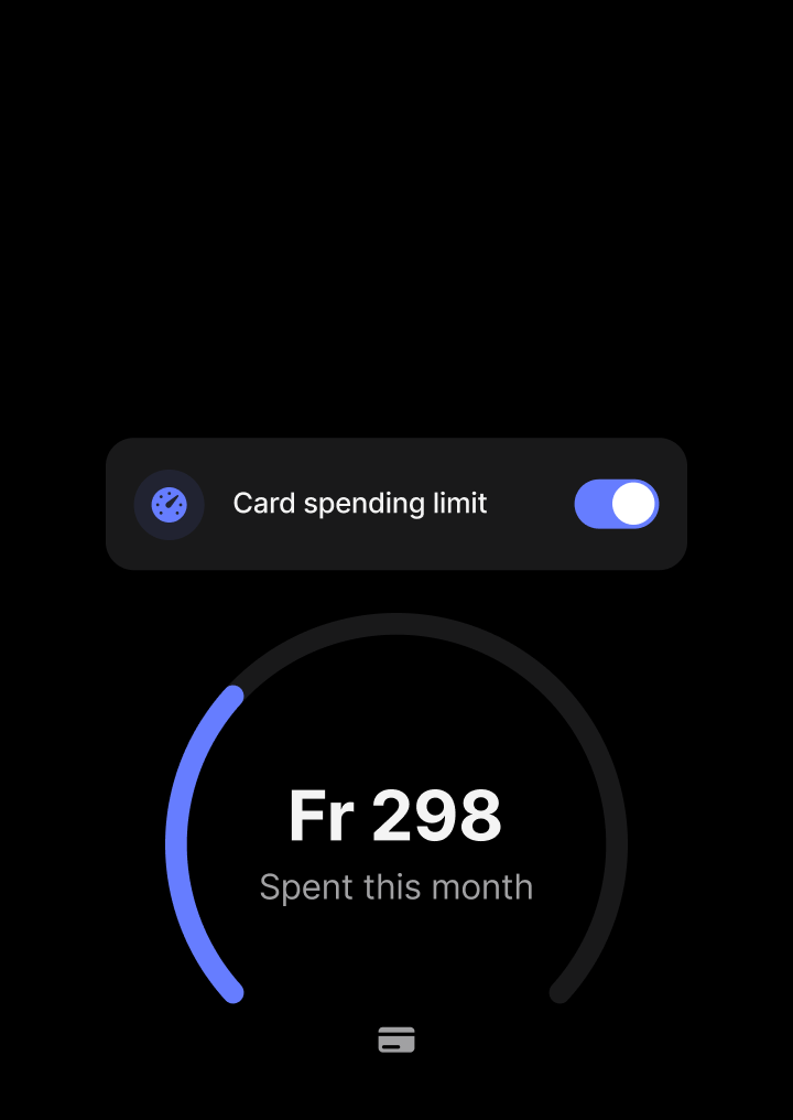 Customise card controls for even safer spending