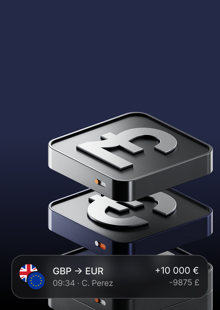 Faça a gestão do seu dinheiro em várias moedas