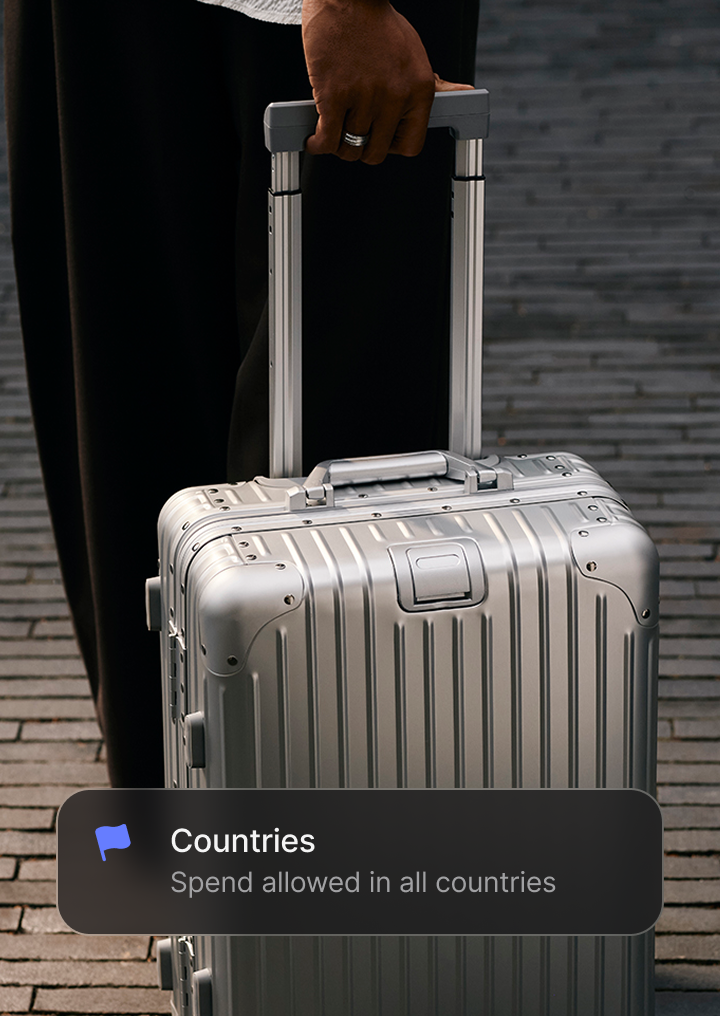 Choose allowed countries for spend