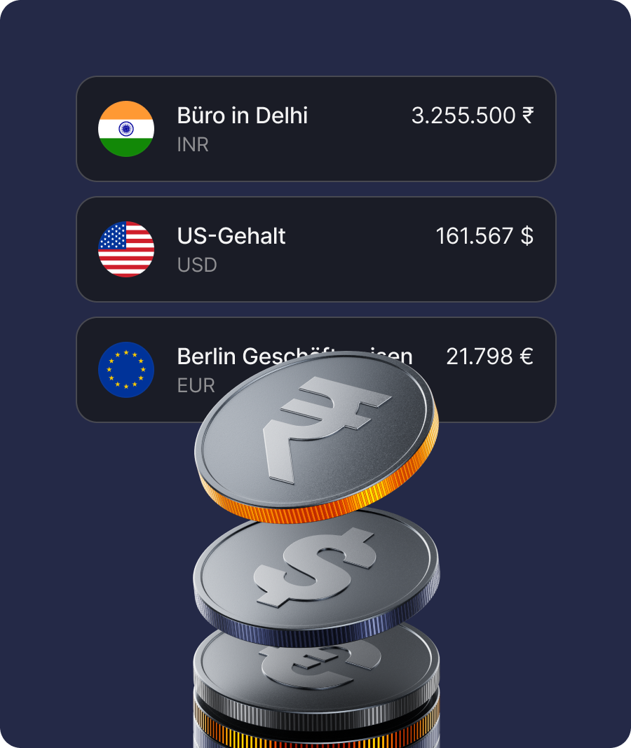 Geschäftskonten in mehreren Währungen | Revolut Business