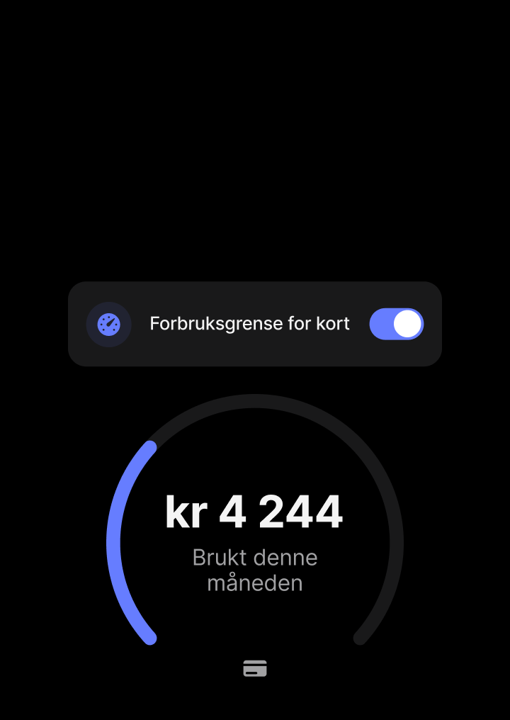 Tilpass kortkontroller for enda tryggere forbruk