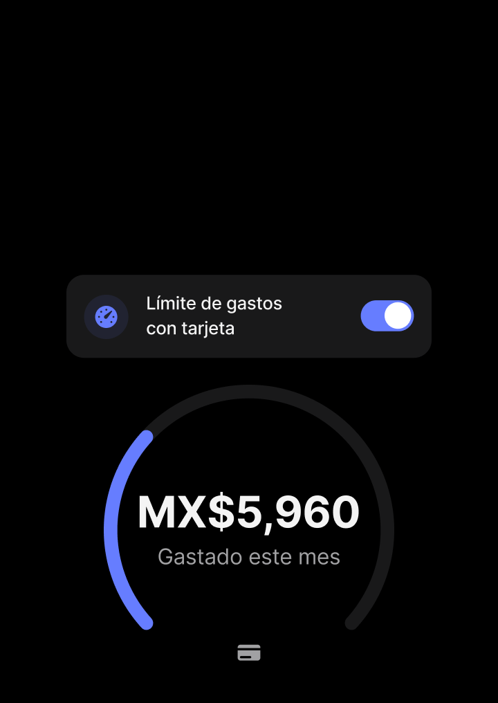 Personaliza los controles de la tarjeta para comprar de forma aún más segura