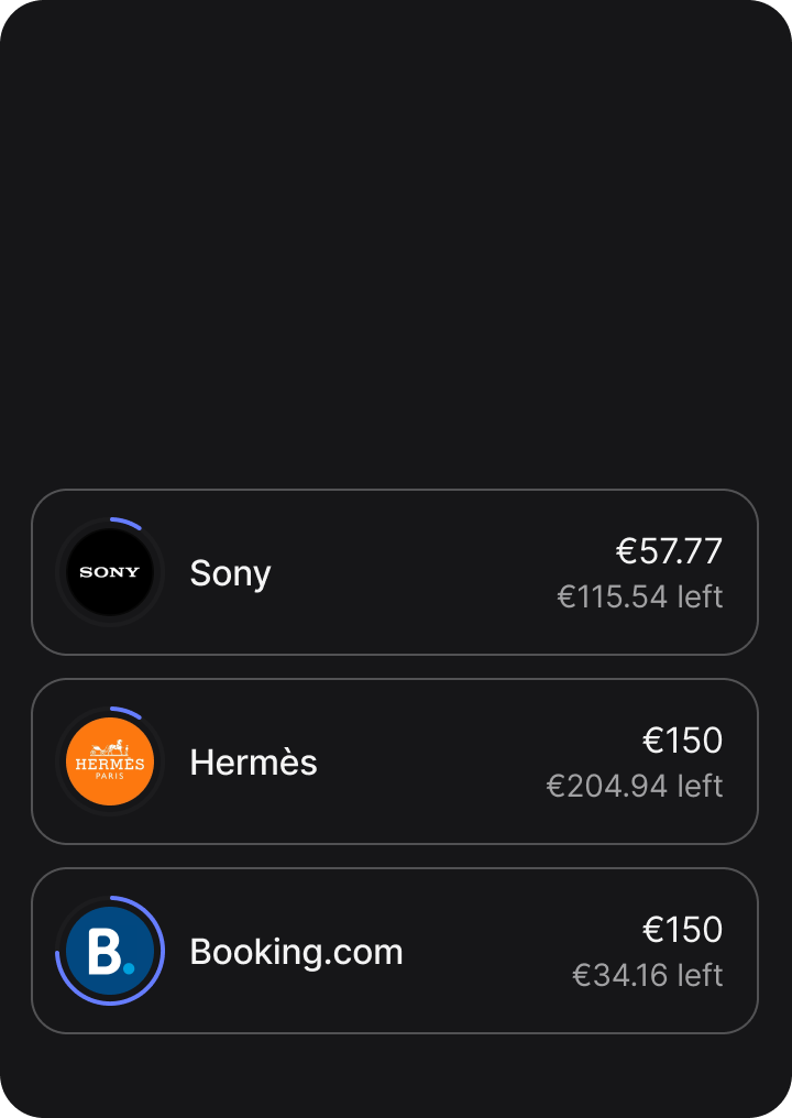 View your plans anytime in-app