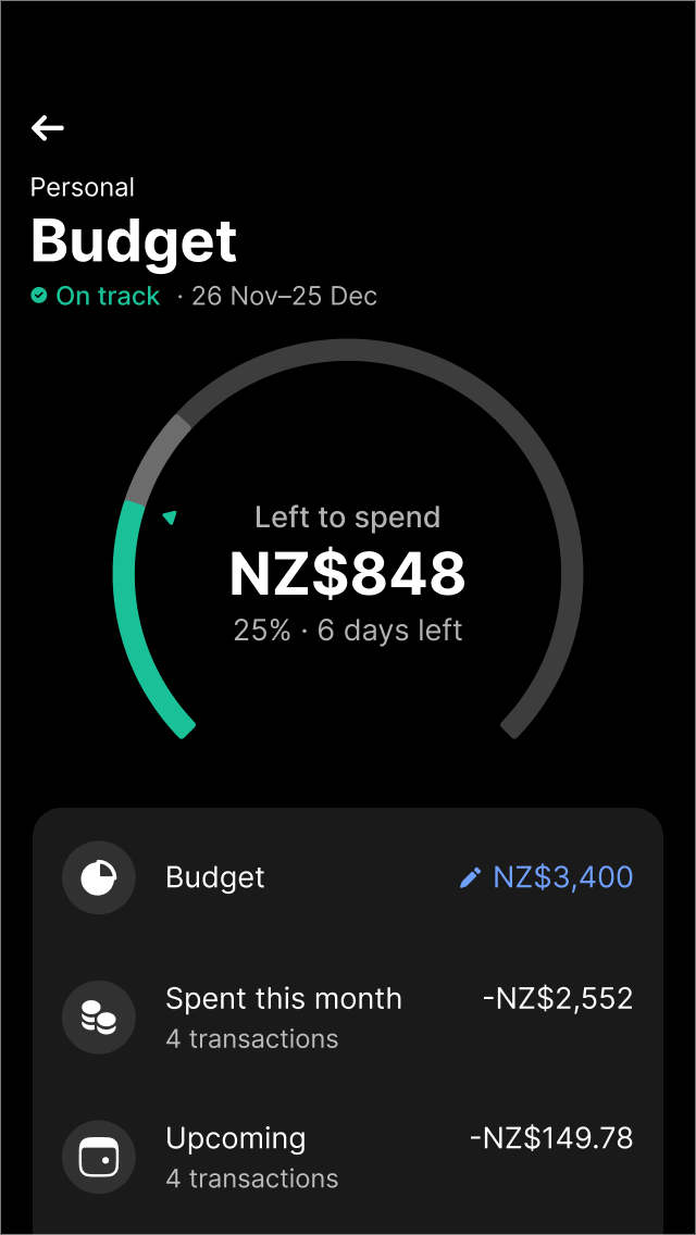 Monitor your money