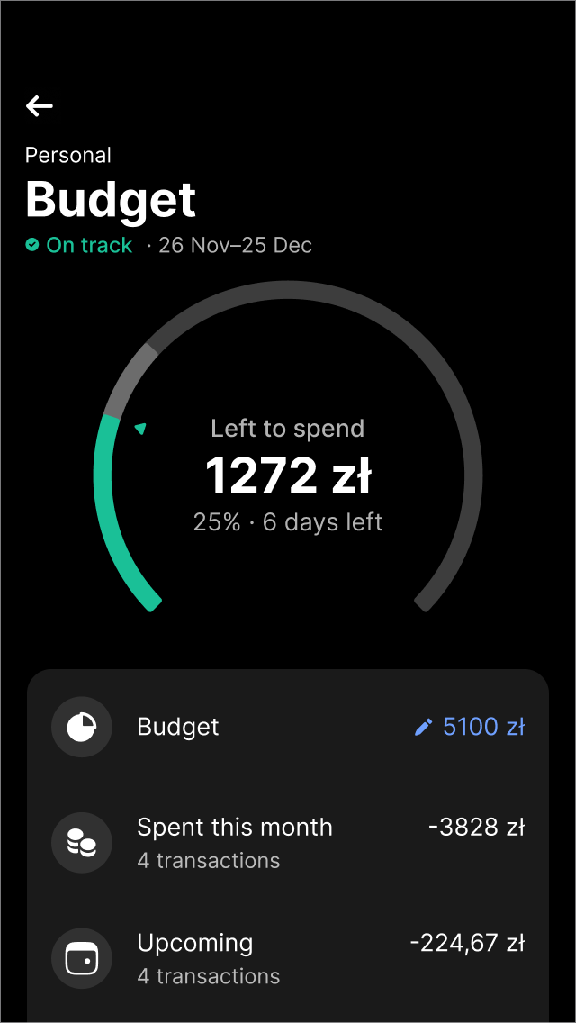 Monitor your money