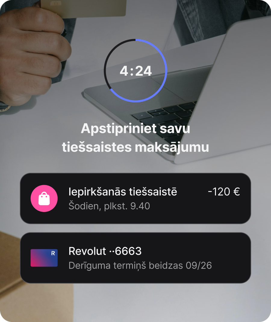 Pārskatiet, pēc tam atpazīstiet vai noraidiet