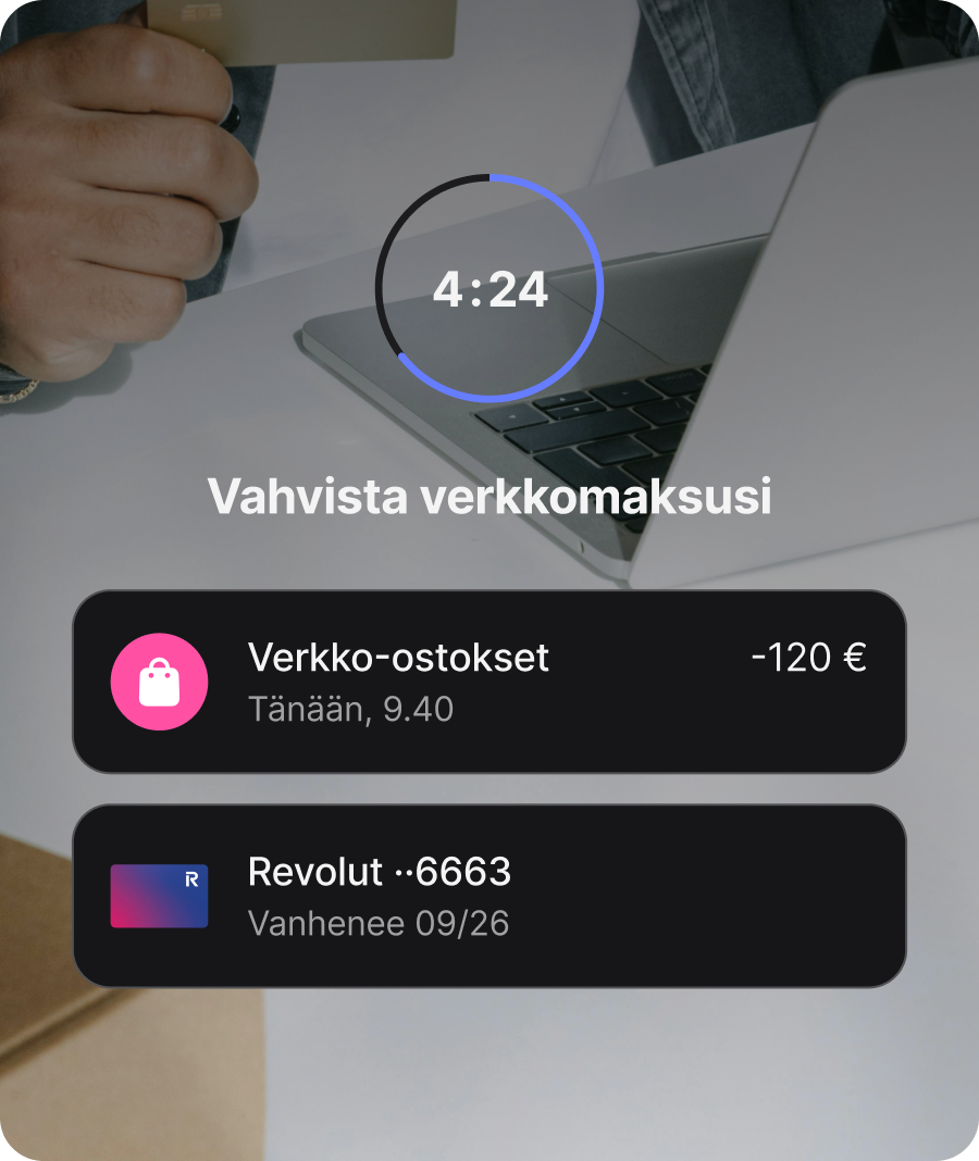 Tarkista, tunnista tai hylkää