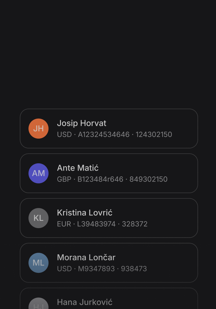 Uskladite transakcije u stvarnom vremenu