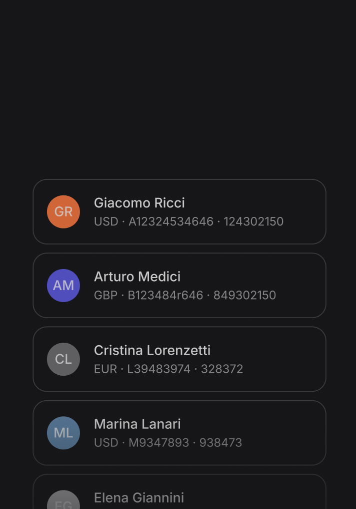 Riconcilia le transazioni in tempo reale