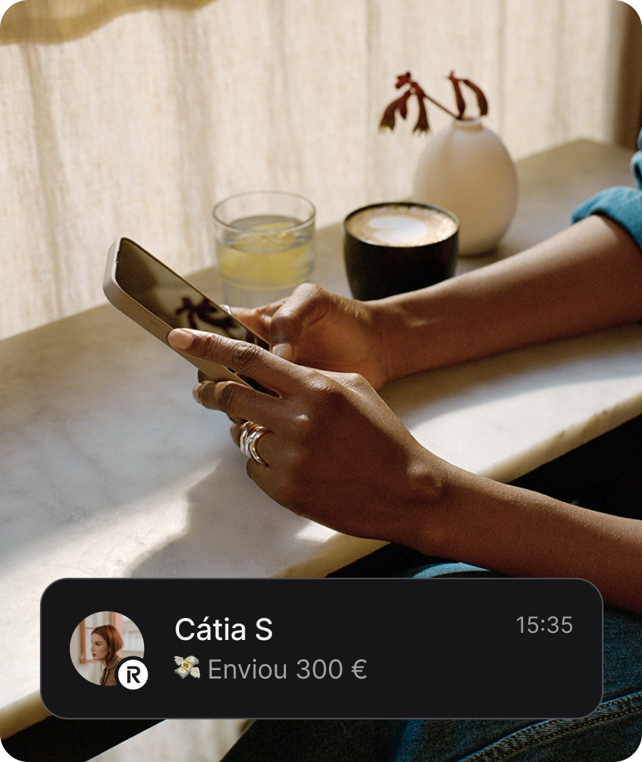 Pague a amigos na Revolut, de forma rápida e gratuita