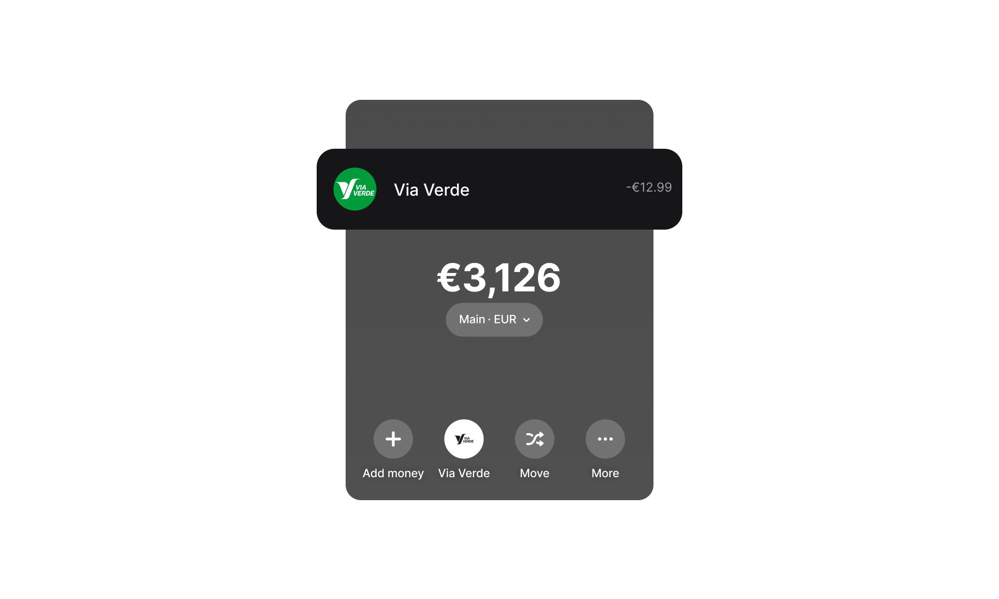 Facilite a sua vida na estrada com a Via Verde, já disponível na Revolut