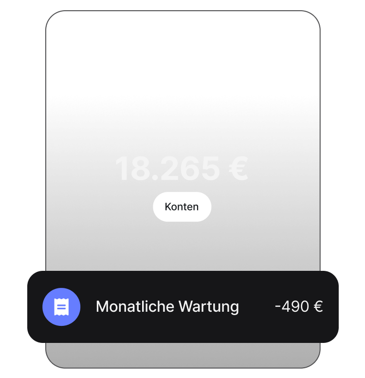 Nie eine Zahlung verpassen