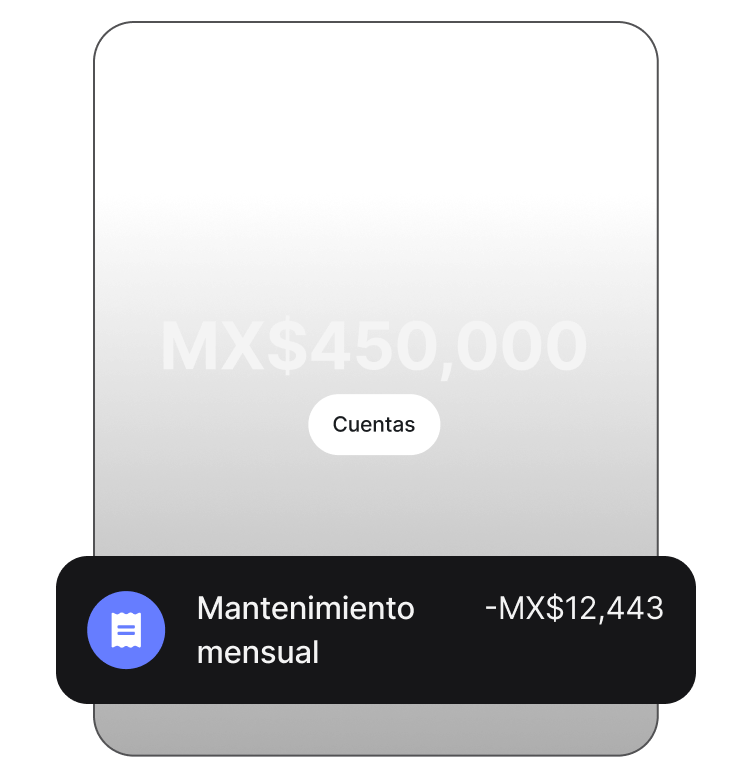 Nunca te olvides de hacer un pago