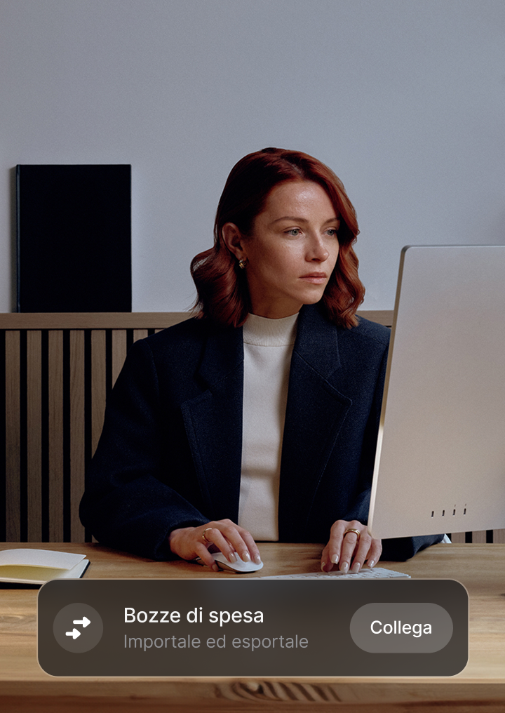 Paga le spese in un attimo