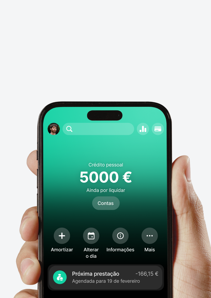 Aceda a todos os seus extratos na app