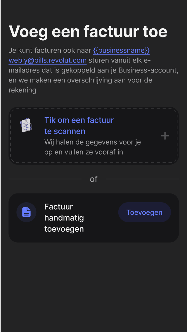 Gedaan met data invoeren