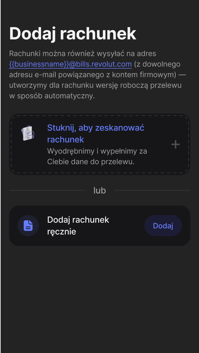 Wyeliminuj ręczne wprowadzanie danych
