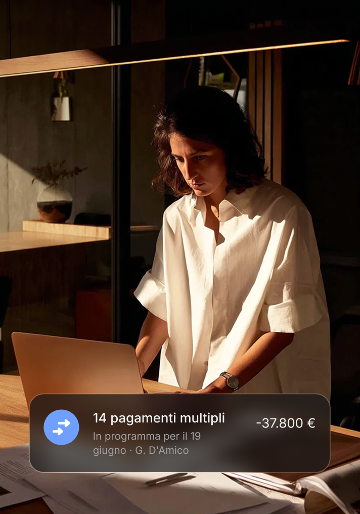 Effettua pagamenti su larga scala