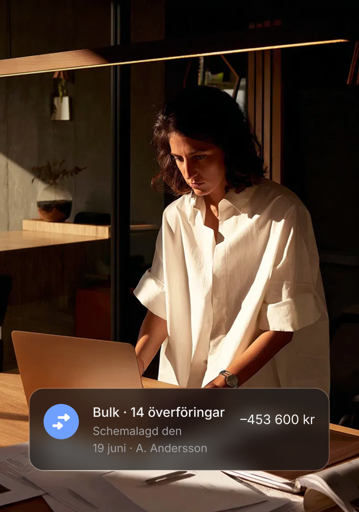 Betala i stor skala