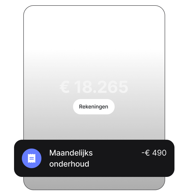 Mis nooit een betaling