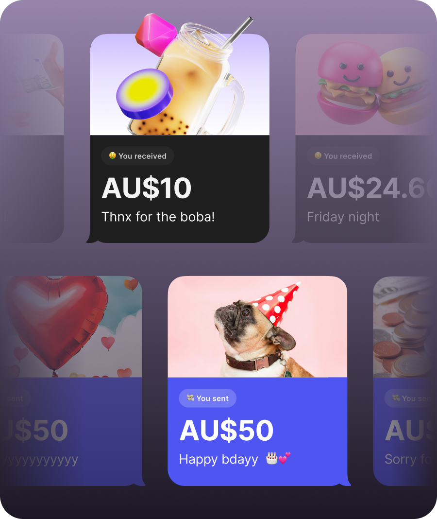 Send money to family and friends