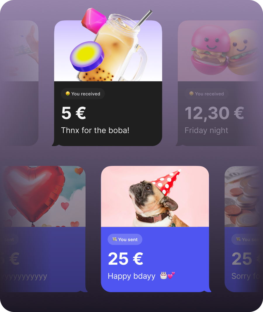 Send money to family & friends