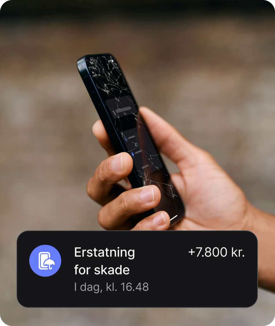 Dækning af dine køb